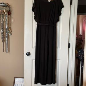 Black wide leg Jumper